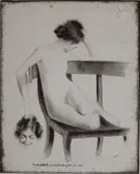 Emil Fuchs, - ''The Smile Should Be''-, etching