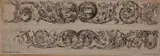 Stefano della Bella, - Ornamenti (De Vesme 991)-, etching, some staining
