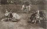 Francisco De Goya, - ''Tauromaquia - Pl. 37'' (Delteil 260)-