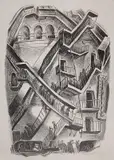 Don Freeman, - They Have Their Exits (Mc Cullough 79)-, lithograph, 1933