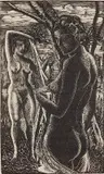 Emil Ganso, - ''The Bathers'' (Smith R-8b)- wood