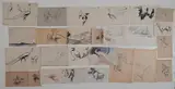 Henry G. Keller, - Sketches- 25, graphite on paper
