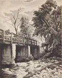 Jackson Lee Nesbitt, - ''Ozark Bridge'' (Retif 20)-