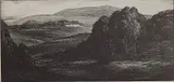 Thomas Willoughby Nason, - ''Upland Pasture'' (Comstock 151)- wood, engraving, 1934