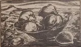 Paul B. Travis, - ''Columbiana County, Ohio Landscape''-, lithograph, 1944