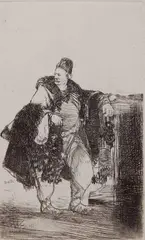 John Winkler, - ''Little Turk B''-, etching