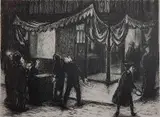Lloyd Wulf, - ''It Is Wonderful''-, lithograph, ca. 1935