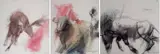 Shirley Aley Campbell, - ''Acapulco''- 3, pastel on paper, 1989, all