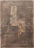 Johnny Friedlaender, - ''Ocre-Rouge'' (Schmucking 203)-, etching in colors, 1961