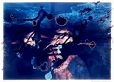 Rebecca Horn, - ''Zenith of The Ocean, II''- chromegenic of over-painted