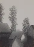 Robert Kipniss, - ''Hillside Composition'' (Lunde 201)-