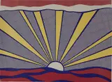 Roy Lichtenstein, - ''Sunrise'' (Cortlett II.7)- off-set, lithograph, 1965