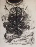 Arieh Rothman, - ''Tree of Life''-, etching