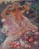 Jose Royo, - ''Sol De La Isla''-, silkscreen in colors