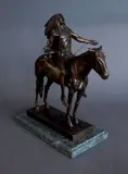 Cyrus Edwin Dallin, - ''Appeal to the Great Spirit''-, bronze sculpture