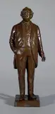 Cartaino S. Paolo, - Standing Male-, bronze sculpture