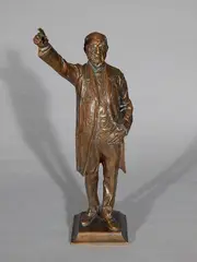 - The Politician- by Sigurd Neandross, bronze sculpture, 1917, offered Mar 2015