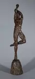 Agnes Yarnell, - The Dancer-, bronze sculpture, 1953