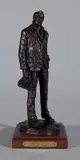 Michael Garman, - ''Doctor Leroy''-, bronze sculpture, 1970