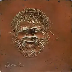 Thomas Cornell, - ''Satyr''-, bronze plaque