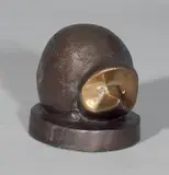 E. Parkman, - Hedgehog-, bronze sculpture, 1979