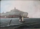 Alex Beattie, - ''Scarborough, Yorkshire''-, oil on canvas (relined)
