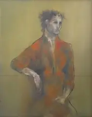 Frederic Kunzler, - ''Third Woman''-, oil on canvas, 1957
