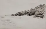 Kerr Eby, - ''Porthleven'' (Giardina 104)-, etching, 1925