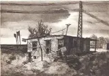 Samuel Margolies, - ''Beware of The Dog''-, etching