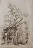 Joseph Pennell, - ''Pineapple St.'' (Wuerth 837)-