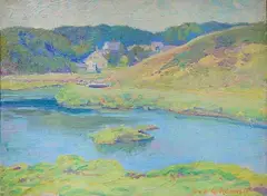 - ''Cape Cod''- by George G. Adomeit, oil on panel, 1921, offered Mar 2015