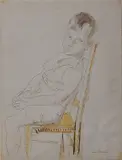 William Sommer, - Boy in Chair-