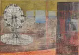 Shirley Aley Campbell, - ''The Fair''-, oil on masonite