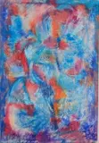 Edward Cawrse Glass, - ''Particles Entwined''-, oil on canvas, 1990