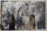 Don Harvey, - ''Temple and Rock''-, ink jet print, oil, ink and lead on paper, 1997; together with the book ''In Ice