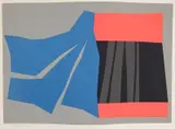 Harold Krisel, - ''Open Parade''-, silkscreen in colors, 1970