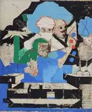 Miguel Condé, - Untitled-, oil on canvas, 1968