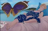- ''Erotic Dream''- by Takanori Kinoshita, oil on canvas, offered Mar 2015