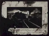 Michael Flanagan, - ''Damascus Junction''-, etching, 1995