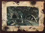 Michael Flanagan, - ''Easter Creek''-, etching in colors, 1995