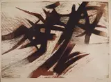 Mario Prassinos, - ''Light in the South''-, etching