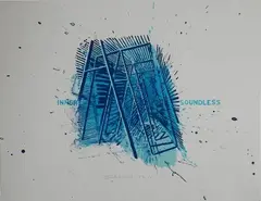 - ''Inner Soundless''- by Robert Stackhouse, lithograph in colors, 1992, offered Mar 2015