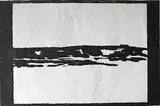 Sandy Walker, - ''Wyoming''-, woodcut, 1991