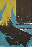 Adja Yunkers, - ''Summer in Venice''-, lithograph in colors, 1966, singed and