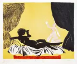 Andreĭ Daniel, The Other Olympia, 1996, lithography
