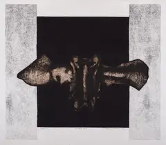 Ivan Ninov, Sign, 1991, lithograph, etching and drypoint