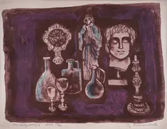 Todor Panayotov, Still Life, lithography