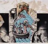 Stefan Markov, Christ Taming the Storm, etching