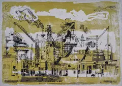Vladimir Manski, Kremikovtsi, 1971, lithography