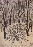 Georgi Vasilev, The Grove, 1984, lithograph